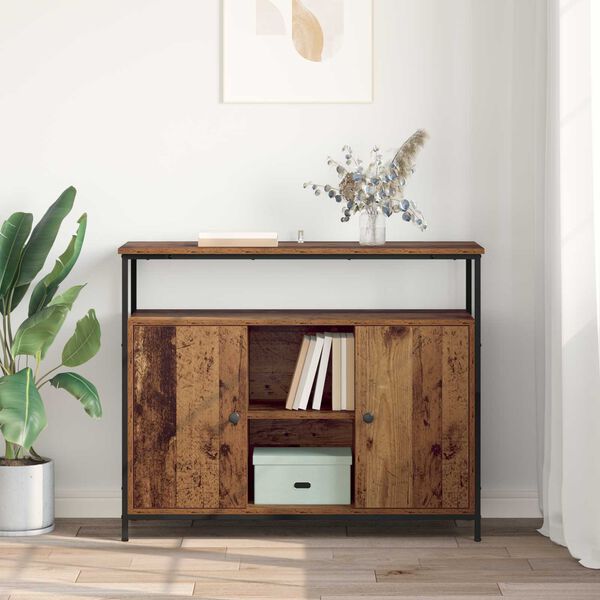 vidaXL Sideboard Altholz 100 x 35 x 80 cm Holzwerkstoff