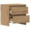 vidaXL Nachttisch Artisan-Eiche 45 x 34 x 44,5 cm Holzwerkstoff