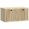 vidaXL Wandmontierter TV-Schrank Sonoma-Eiche 59,5 x 31 x 30 cm