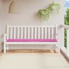 vidaXL Gartenbank-Auflage Rosa 200x50x4 cm Stoff