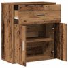 vidaXL Sideboard mit Schubladen Altholz 60 x 31 x 70 cm Holzwerkstoff