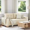 vidaXL Loveseat-Sofa Leinen 180x77x82 cm