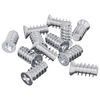 vidaXL Schraube 10909 pcs Silber M6 x 12 mm Eisen