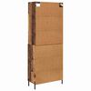 vidaXL Highboard Altholz 69,5 x 32,5 x 180 cm Holzwerkstoff