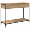vidaXL Konsolentisch Artisan-Eiche 100 x 34,5 x 75 cm Holzwerkstoff
