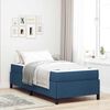 vidaXL Boxspringbett Blau 80 x 200 cm Stoff