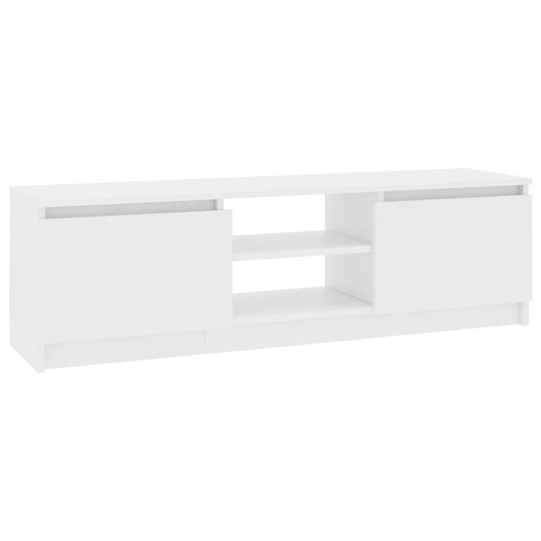 vidaXL TV-Schrank Wei&szlig; 120x30x35,5 cm Holzwerkstoff