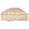 vidaXL Kissen Beige 120 x 40 x 8 cm Oxford-Stoff