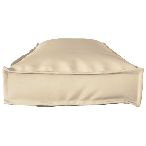 vidaXL Kissen Beige 120 x 40 x 8 cm Oxford-Stoff