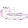 vidaXL Bettgestell mit Kopfteil Altholz 120 x 200 cm Holzwerkstoff