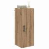 vidaXL Wandschrank Artisan-Eiche 34,5 x 34 x 90 cm Holzwerkstoff