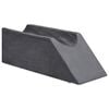 vidaXL Beinkissen 68 x 25 x 21,5 cm Fest PU-Schaum Grau