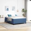 vidaXL Boxspringbett Blau 160 x 200 cm Samt