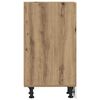 vidaXL Unterschrank Riga Artisan-Eiche 40x44,5x81,5 cm Holzwerkstoff