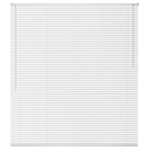 vidaXL Fensterjalousien Aluminium 80x160 cm Wei&szlig;