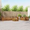 vidaXL Outdoor-Sofagarnitur 7 pcs Natur Massivholz Akazie