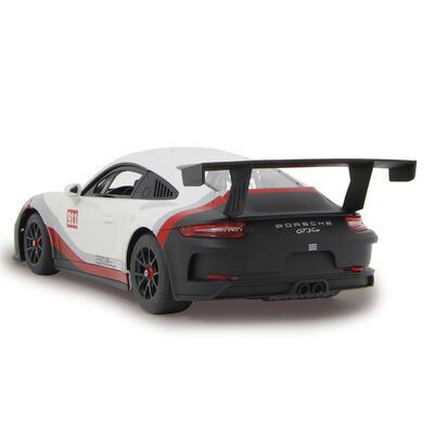 JAMARA Ferngesteuerter Rennwagen Porsche 911 GT3 Cup 1:14 Weiß
