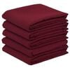 vidaXL Tischdecke 5 stk. Rechteckig Weinrot 140 x 220 cm
