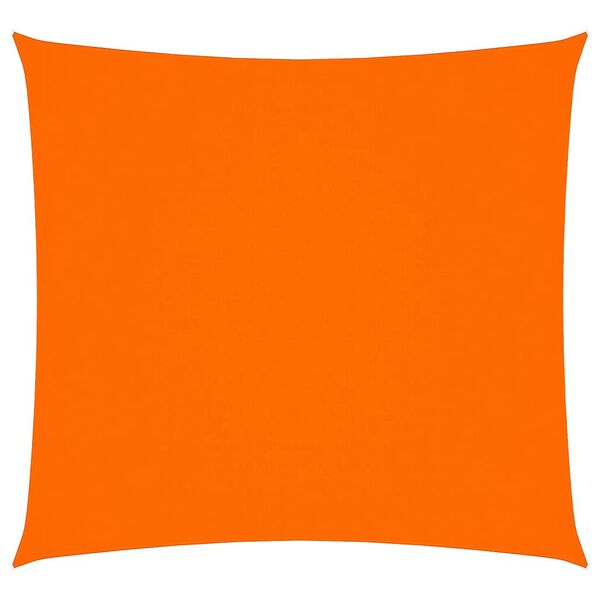 vidaXL Sonnensegel Oxford-Gewebe Quadratisch 3,6x3,6 m Orange