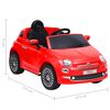 vidaXL Kinder-Elektroauto Fiat 500 Rot