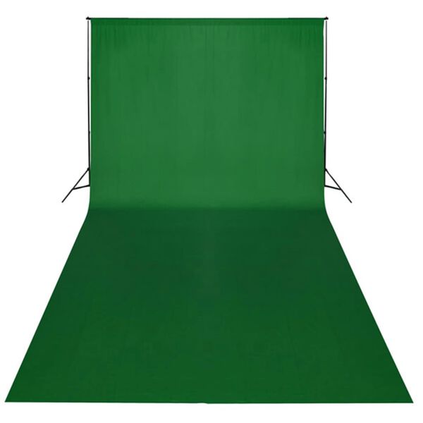 vidaXL Fotostudio-Set mit Leuchten, Hintergrund und Reflektor