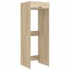 vidaXL Waschmaschinen-Schrank Sonoma 67,5 x 68 x 200 cm Holzwerkstoff