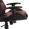 vidaXL Gaming-Stuhl Drehbar Rot PVC