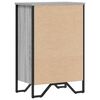vidaXL B&uuml;cherregal Grau Sonoma 50x31x74,5 cm Holzwerkstoff