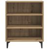 vidaXL Sideboard Artisan-Eiche 57x35x70 cm Holzwerkstoff
