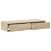 vidaXL Bettschubladen Sonoma-Eiche 100 x 36,5 x 16,5 cm Holzwerkstoff