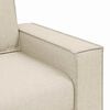 vidaXL Sofa 2 pcs Beige 220 x 80 x 84 cm Leinenmischgewebe