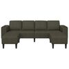 vidaXL Sofa Set Armeegrün Faux Wildleder