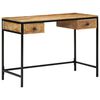 vidaXL Schreibtisch mit Schubladen mit Speicher Braun 105 x 50 x 75 cm