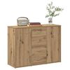 vidaXL Sideboard Artisan-Eiche 88x30x64 cm Holzwerkstoff