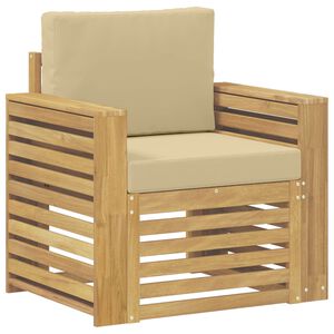 vidaXL Outdoor-Sofagarnitur Polyester Wei&szlig;