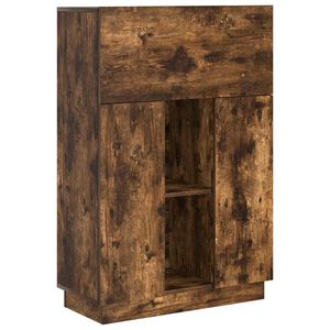 vidaXL Schreibtisch R&auml;uchereiche 71.5 x 31.5 x 106.5 cm Holzwerkstoff