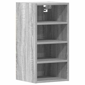 vidaXL H&auml;ngeschrank Riga Grau Sonoma 30x29,5x60 cm Holzwerkstoff