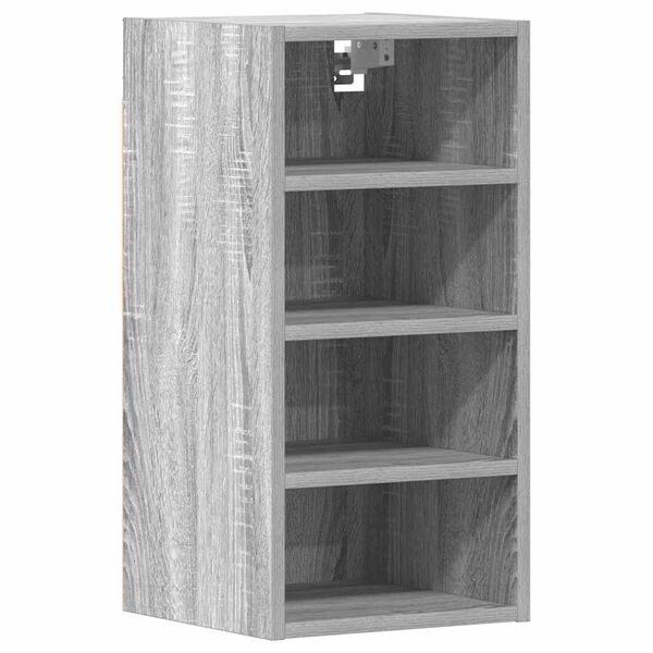 vidaXL Hängeschrank Riga Grau Sonoma 30x29,5x60 cm Holzwerkstoff