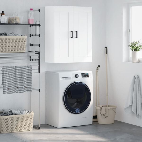 vidaXL Wandschrank Wei&szlig; 69,5x34x90 cm Holzwerkstoff