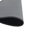 vidaXL Teppich Rund Schwarz 80 cm Bambus