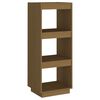 vidaXL B&uuml;cherregal/Raumteiler Honigbraun 40x35x103 Massivholz Kiefer