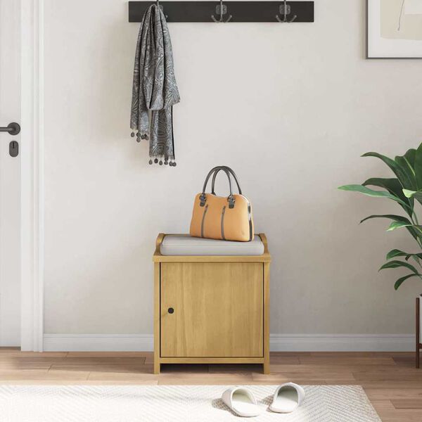 vidaXL Flurbank SANDNES 45x40x50 cm Massivholz Kiefer