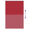 vidaXL Verdunkelungsrollo Rot 145x210cm Stoffbreite 141,6cm Polyester