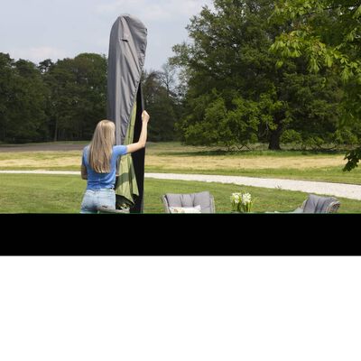Madison Schutzhülle für Sonnenschirm 165x25 cm Grau
