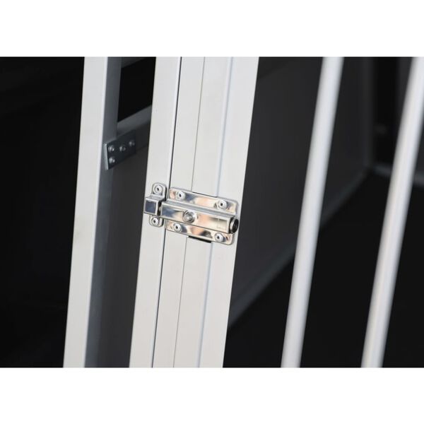 Kerbl Hunde-Transportbox Barry 92x65x65,5 cm Aluminium