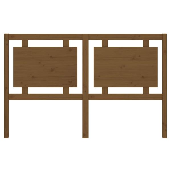 vidaXL Kopfteil Honigbraun 155,5x4x100 cm Massivholz Kiefer