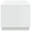 vidaXL Couchtisch Weiß 102x50x44 cm Holzwerkstoff