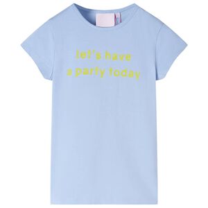 vidaXL Kinder-T-Shirt Hellblau 92