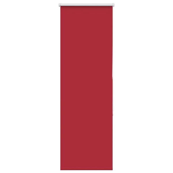 vidaXL Verdunkelungsrollo Rot 45x150 cm Stoffbreite 40,7 cm Polyester