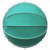 vidaXL Pool-Dome Blau 472 x 460 x 229 cm